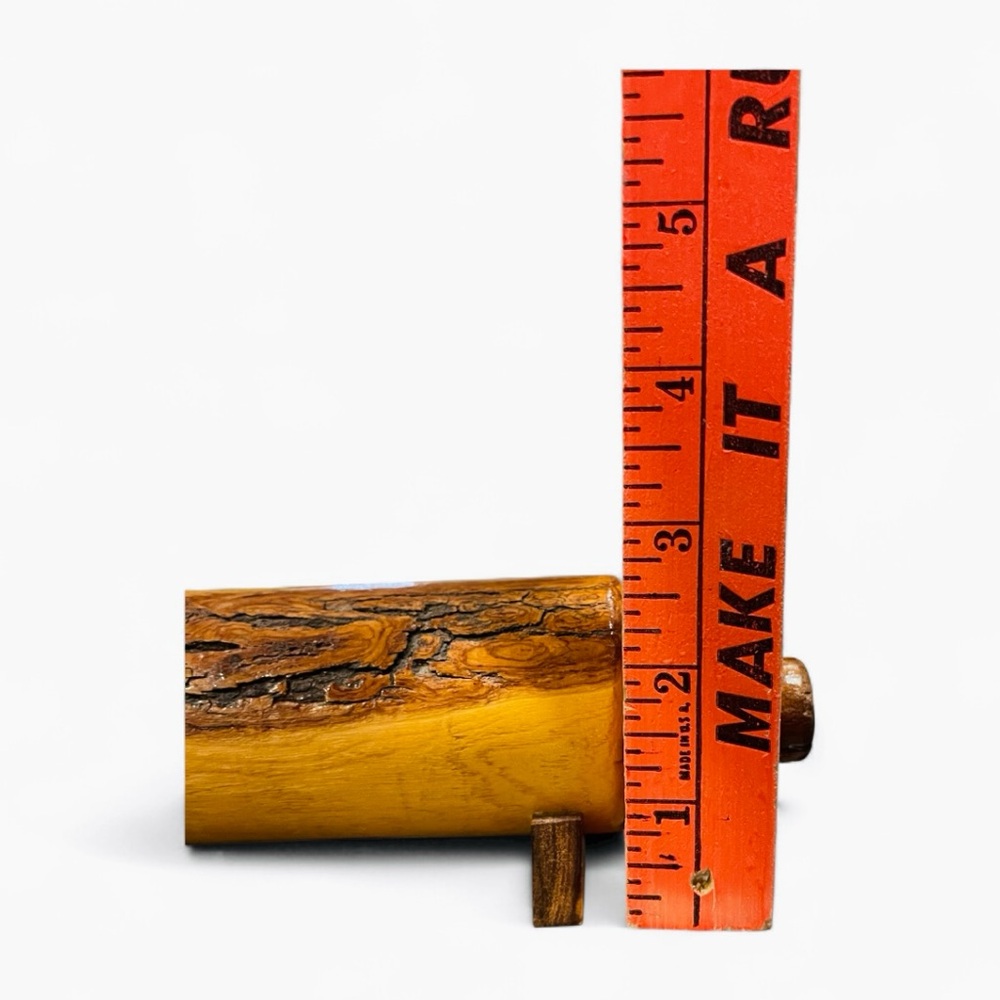 Vintage Wooden Recipe Card Holder Rolling Pin - Picture 6 of 6